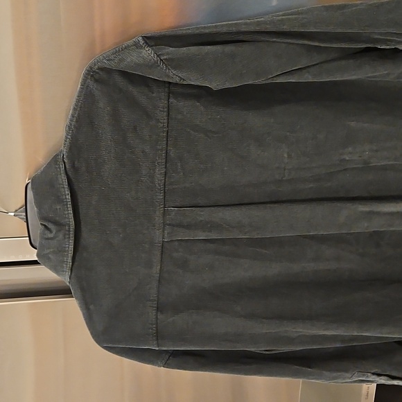 💕COS💕 Corduroy Midi Shirt Dress ~ Green US 6 - Picture 12 of 15